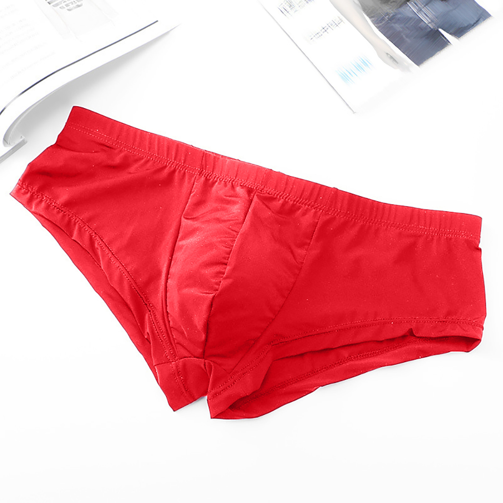 Ice Silk Underwear Lingerie Bo - Pouch Boxer Pouch ulasan dan harga