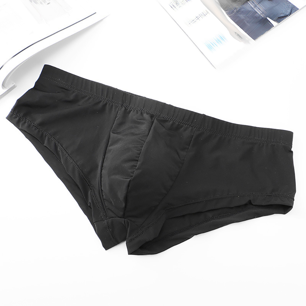 Ice Silk Underwear Lingerie Bo - Pouch Boxer Pouch ulasan dan harga