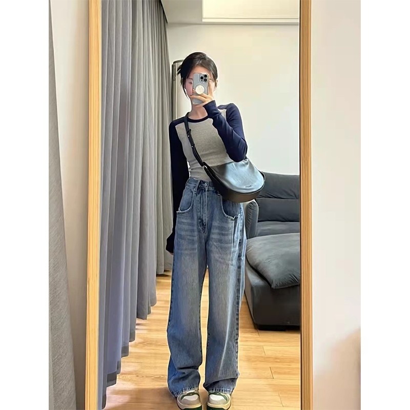 Women's Short High Waist Knitt - T Shirt Tight Fit ulasan dan harga