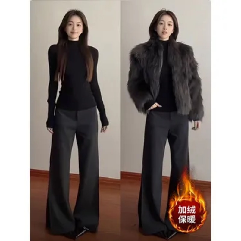 Women Slim Mock Neck Base Laye - Base Layer Top ulasan dan harga
