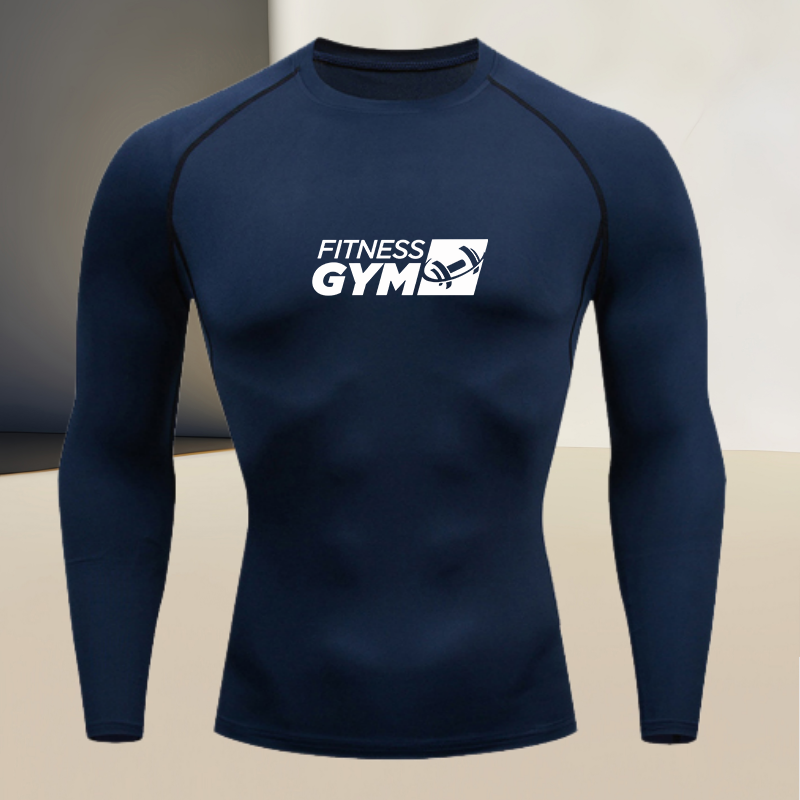 Men's round Neck Long Sleeve G - Base Layer Top ulasan dan harga