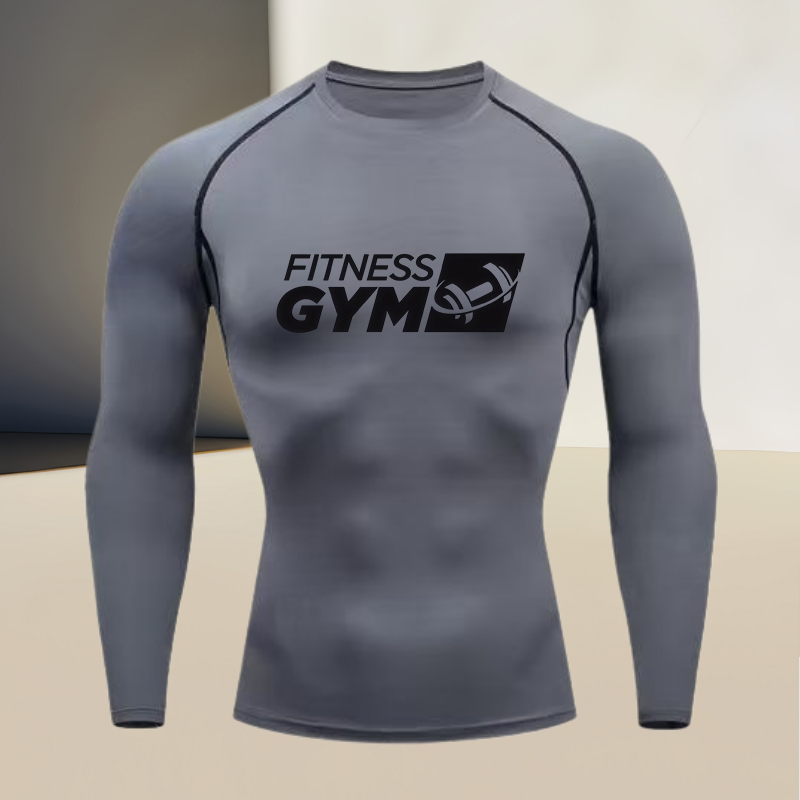 Men's round Neck Long Sleeve G - Base Layer Top ulasan dan harga
