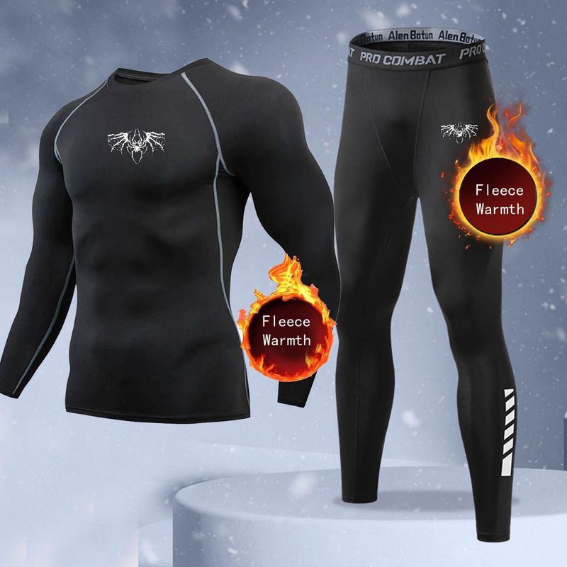 New 2-pieces Winter Warm Men U - Thermal Long John ulasan dan harga
