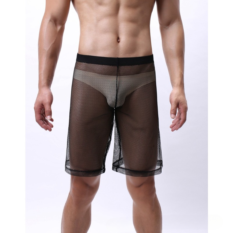 Low Rise Mesh Erotic Underwear - Pouch Boxer Pouch ulasan dan harga