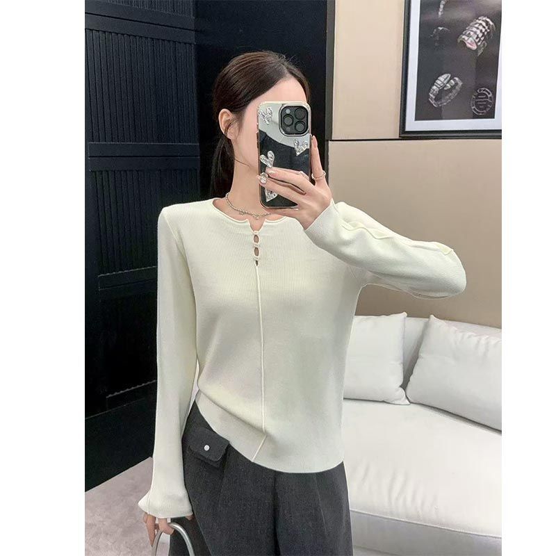 Women American Style Hollow Kn - Base Layer Top ulasan dan harga