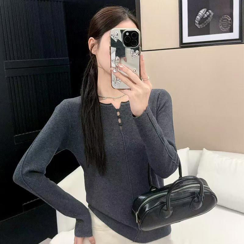 Women American Style Hollow Kn - Base Layer Top ulasan dan harga
