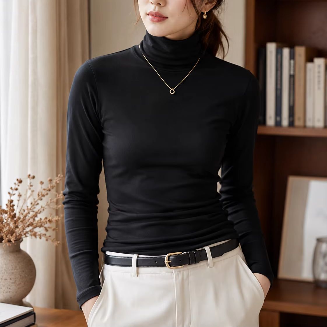 Women's Thermal Underwear Tops - T Shirt Tight Fit ulasan dan harga