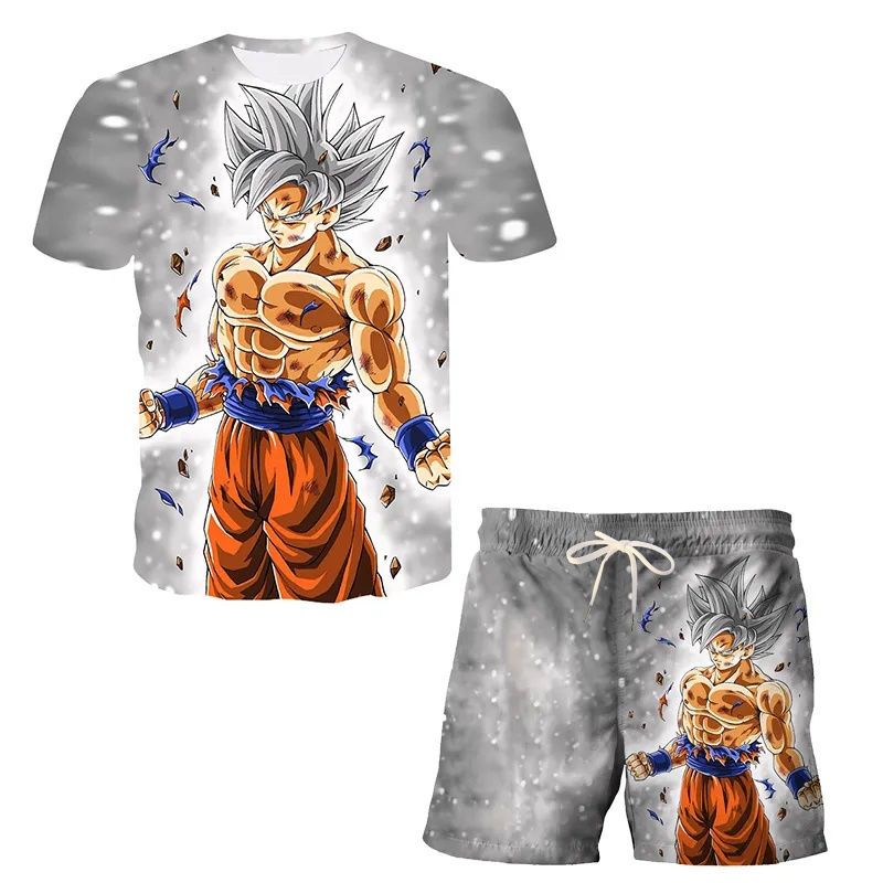 2026 Summer Dragon Ball Kid Go - T Shirt Tight Fit ulasan dan harga