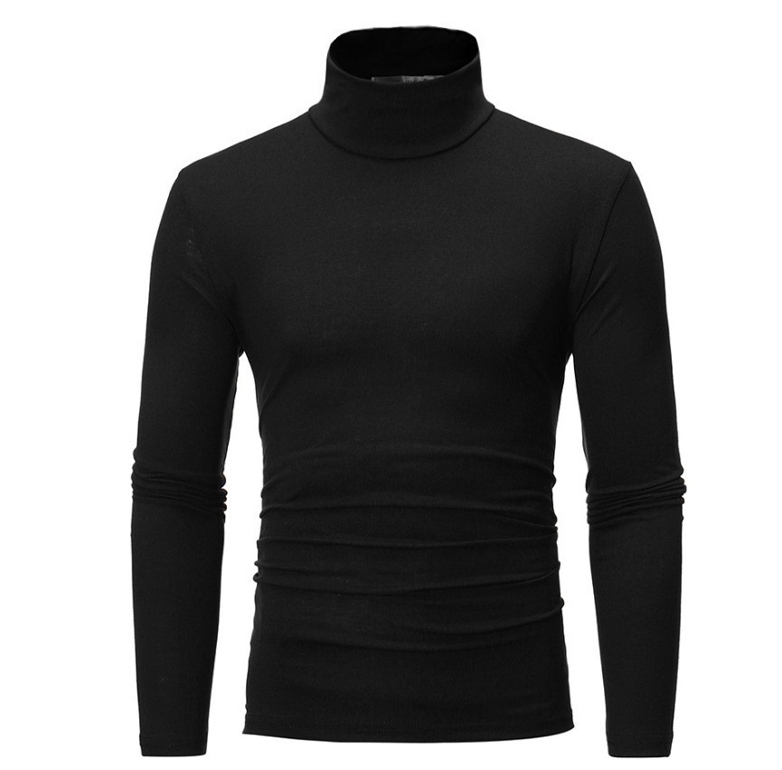 2025 Autumn Winter Men's High  - T Shirt Tight Fit ulasan dan harga