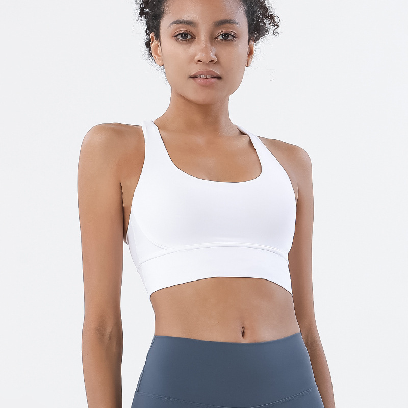 New Cross Back Nylon Yoga Top  - Quick Dry Underwear ulasan dan harga